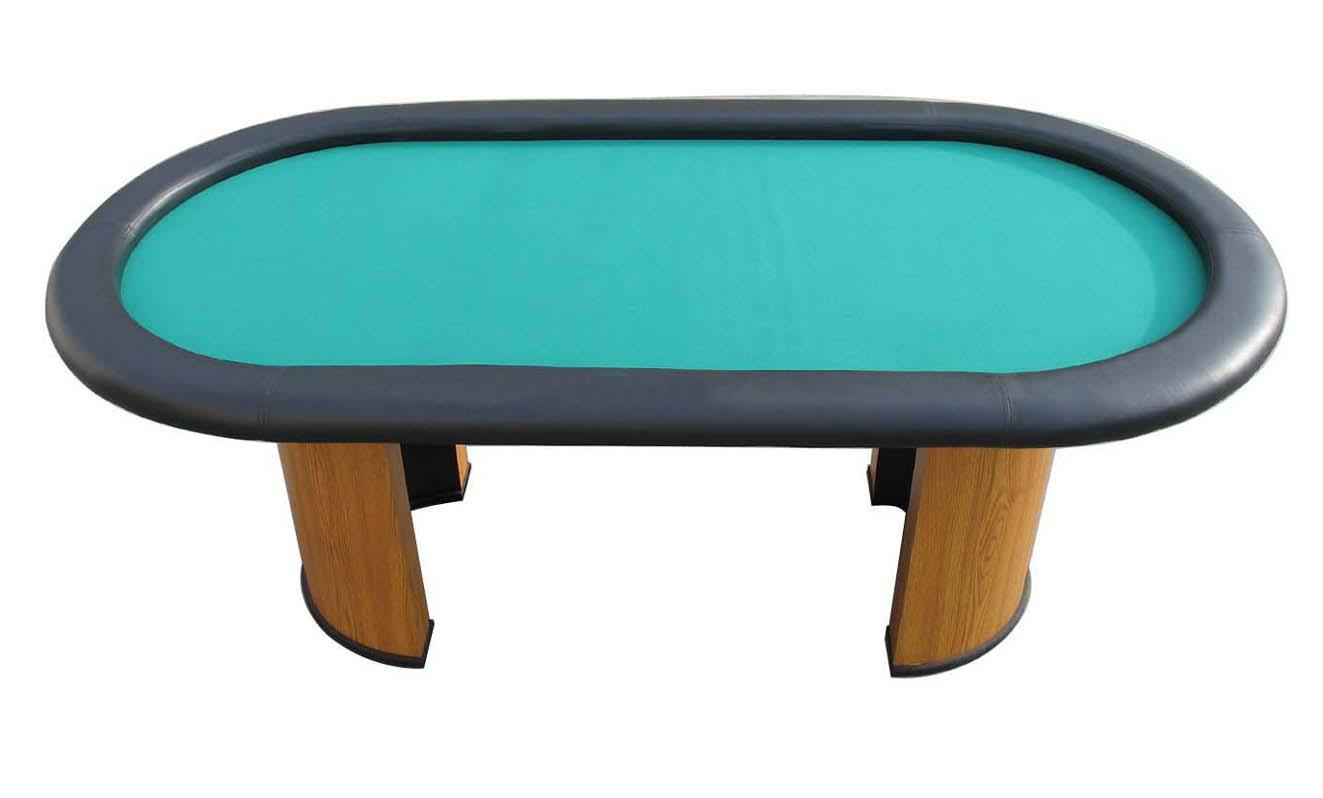 Casino mesa de fieltro verde 