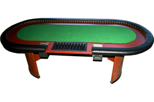 84 inch Texas Holdem Poker Table with Folding legs 